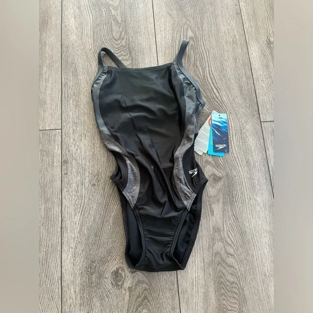 Speedo Women's Swimsuit One Piece Prolt Flyback Solid Adult Team Colors